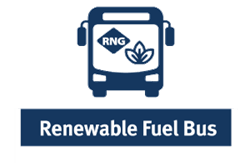 An icon representing renewable fuel bus