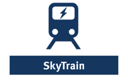 An icon representing SkyTrain