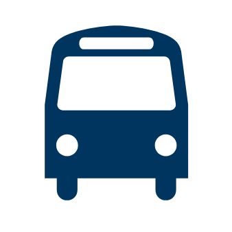 icon of a bus