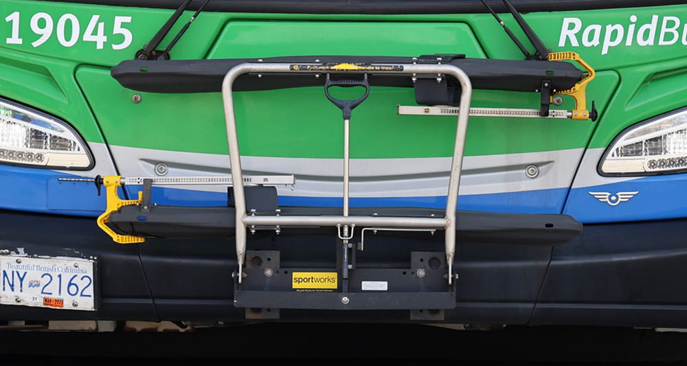 Veloporter 2 bus bike rack